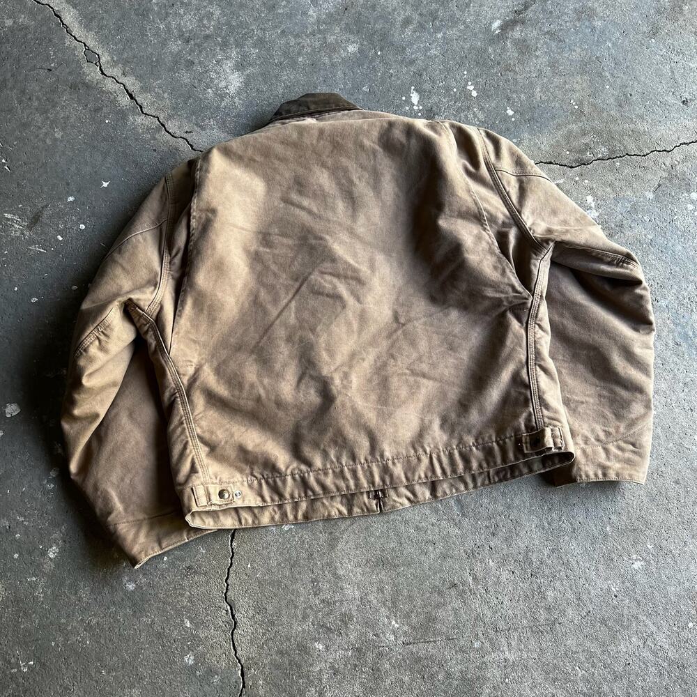 Carhartt J97 SDL brown detroit work wear jacket - Picture 4 of 11